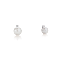 Earrings Lelune Woman LELUNE CLASSIC in White Gold Perla LLEA01.75